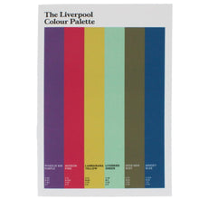 Load image into Gallery viewer, The Liverpool colour palette notebook