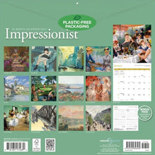 Load image into Gallery viewer, Impressionist 2027 16 month calendar