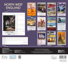 Load image into Gallery viewer, North West England poster art 2027 calendar