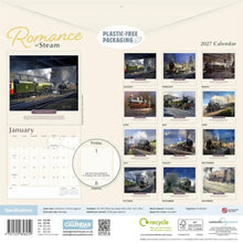 Load image into Gallery viewer, Romance of steam 2027 calendar