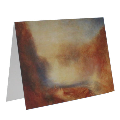 The Falls of the Clyde greeting card