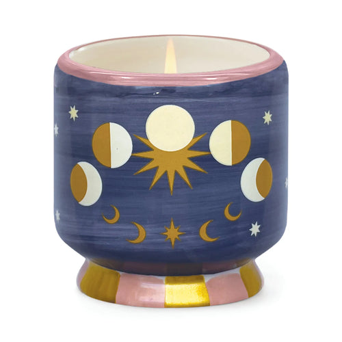 Adopo ceramic candle - moon phases