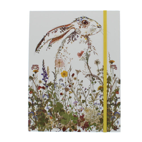 Wildflower hare sketch book