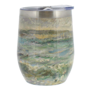 Seascape travel tumbler