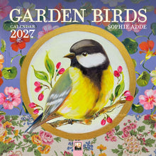 Load image into Gallery viewer, Sophie Adde: Garden Birds 2027 Mini Calendar