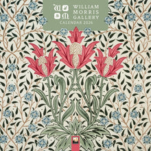 Load image into Gallery viewer, William Morris 2026 calendar