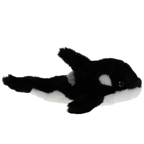 Orca whale plush toy