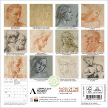Load image into Gallery viewer, Ashmolean museum 2026 mini calendar