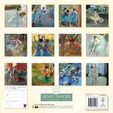 Load image into Gallery viewer, Degas&#39; dancers 2025 calendar