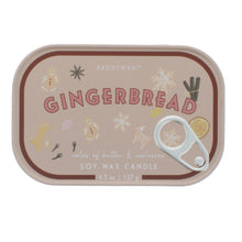 Load image into Gallery viewer, Gingerbread candle tin