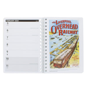Vintage Railway Posters 2024 diary