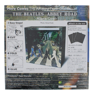 Tatebanko paper diorama Abbey Road