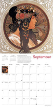 Load image into Gallery viewer, Alphonse Mucha 2027 Wall Calendar