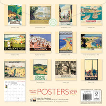 Load image into Gallery viewer, English Travel Posters 2027 Wall Calendar