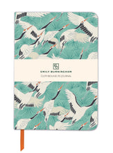 Load image into Gallery viewer, Cranes A5 clothbound journal