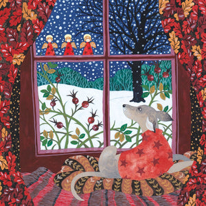 Watching the Snow Christmas cards - pack of 5