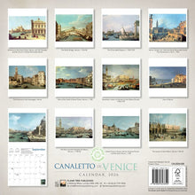 Load image into Gallery viewer, Canaletto Venice 2026 calendar