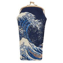 Load image into Gallery viewer, Great wave glasses pouch