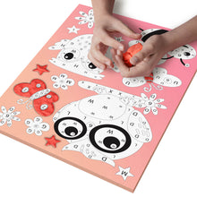 Load image into Gallery viewer, Owl clay painting