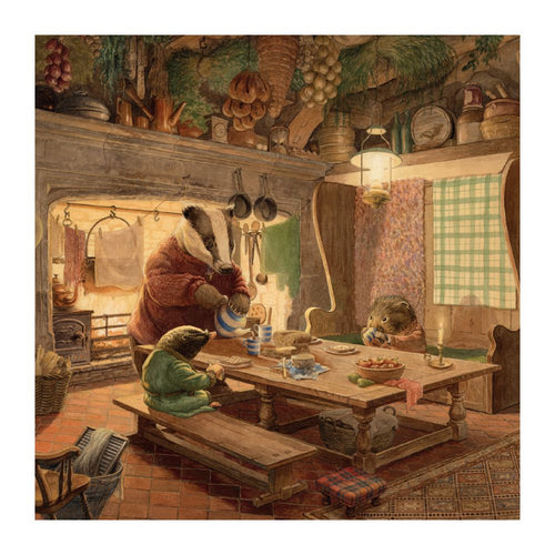 Badger's kitchen Christmas cards - pack of 8