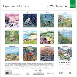 Coast and country 2026 calendar