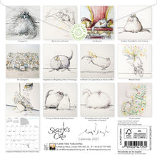 Load image into Gallery viewer, Ronald Searle's Cats 2027 Mini Calendar