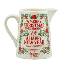 Load image into Gallery viewer, A christmas carol ceramic jug