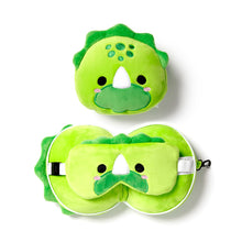 Load image into Gallery viewer, Dinosaur travel pillow