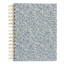 Load image into Gallery viewer, Blue willow bough spiral notebook