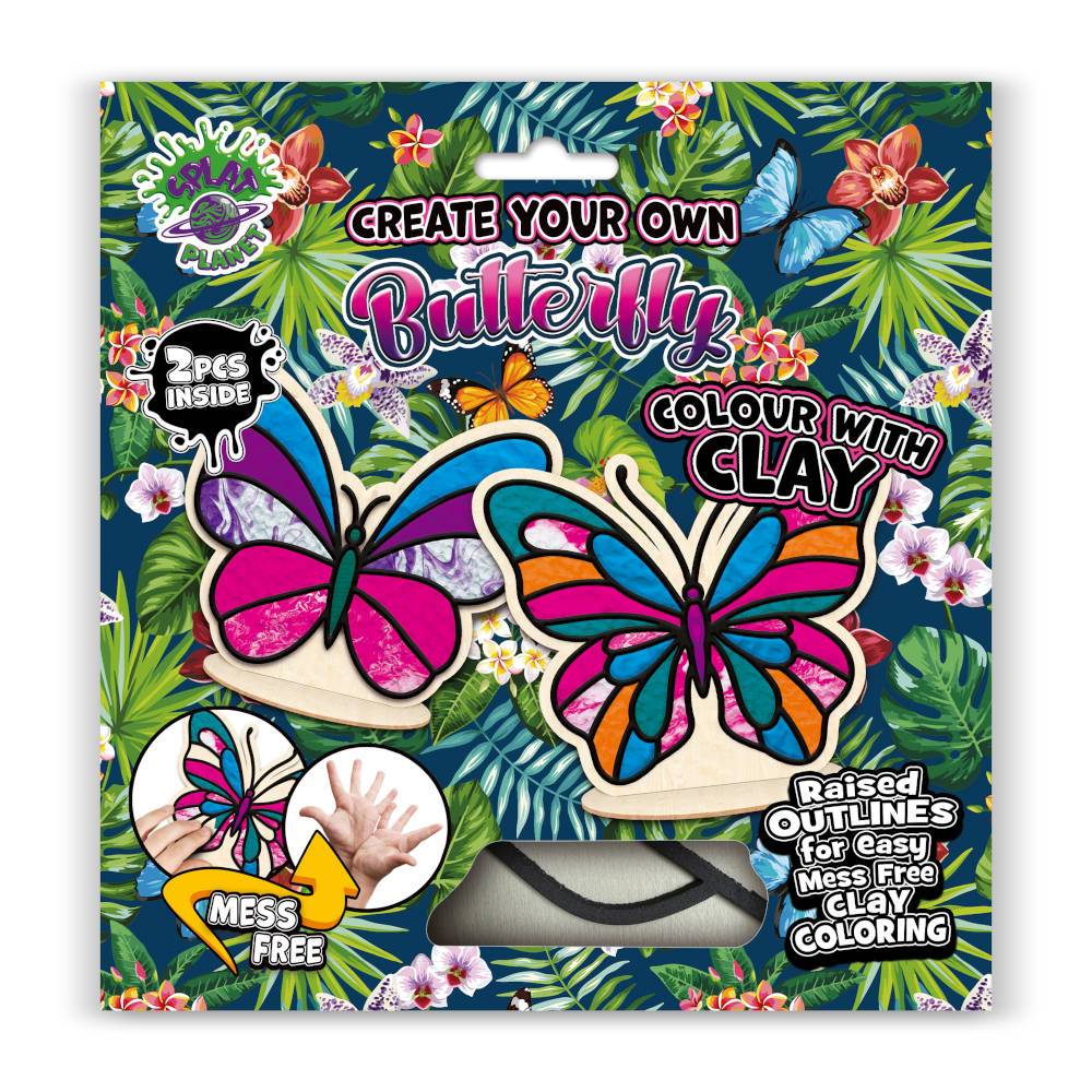Butterfly colour with clay kit