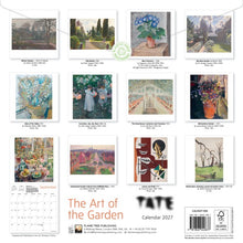 Load image into Gallery viewer, Tate: The Art of the Garden 2027 Wall Calendar