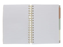 Load image into Gallery viewer, Blue willow bough spiral notebook