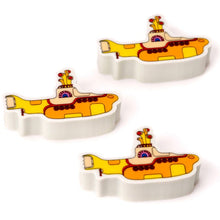 Load image into Gallery viewer, Yellow submarine eraser set