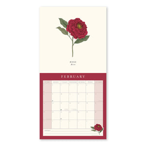 Flora Botanica calendar 2026
