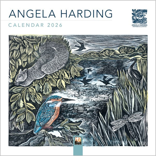 Angela Harding 2026 mini calendar