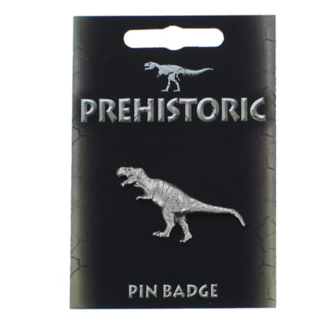 T-rex pin badge