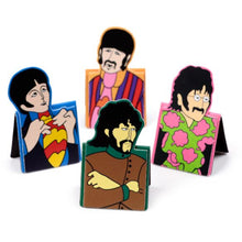 Load image into Gallery viewer, The Beatles yellow submarine magnetic bookmark set