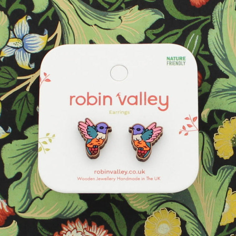 Hummingbird earrings