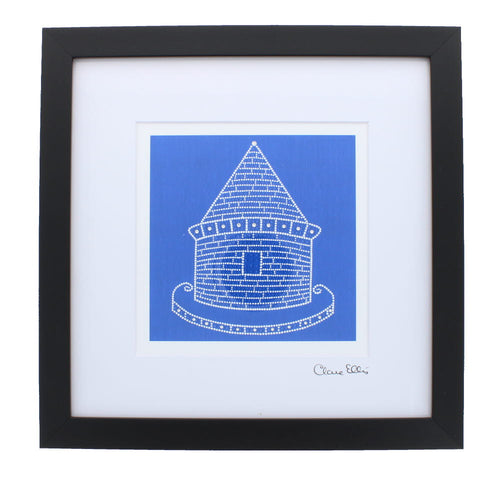 Everton lock-up framed print