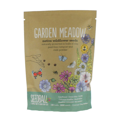 Garden meadow: native wildflower seed