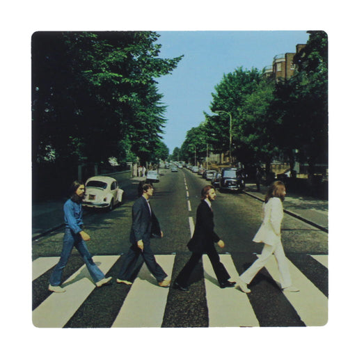 Abbey Road ceramic coaster