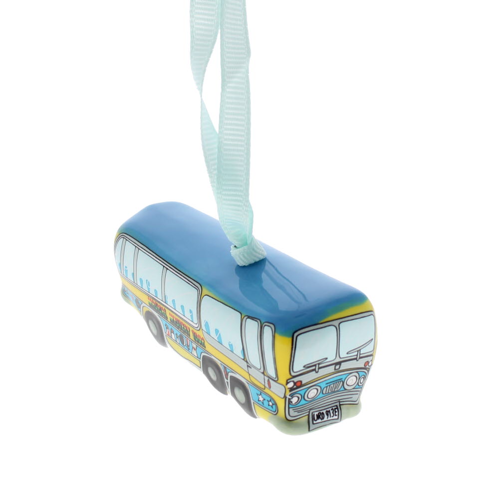 Magical Mystery Tour Bus hanging decoration