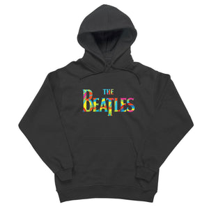 Beatles rainbow logo hoody