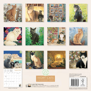 Ivory cats 2025 calendar