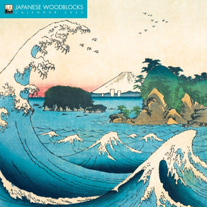 Japanese woodblocks 2025 calendar