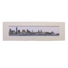 Load image into Gallery viewer, Liverpool Skyline mounted print