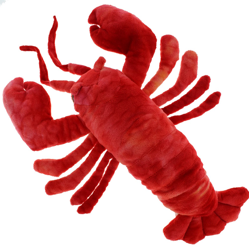 Eco lobster plush toy