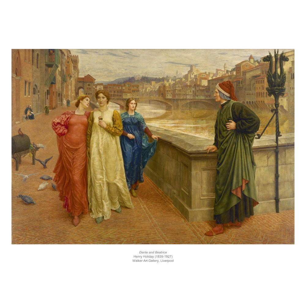 Dante and Beatrice print