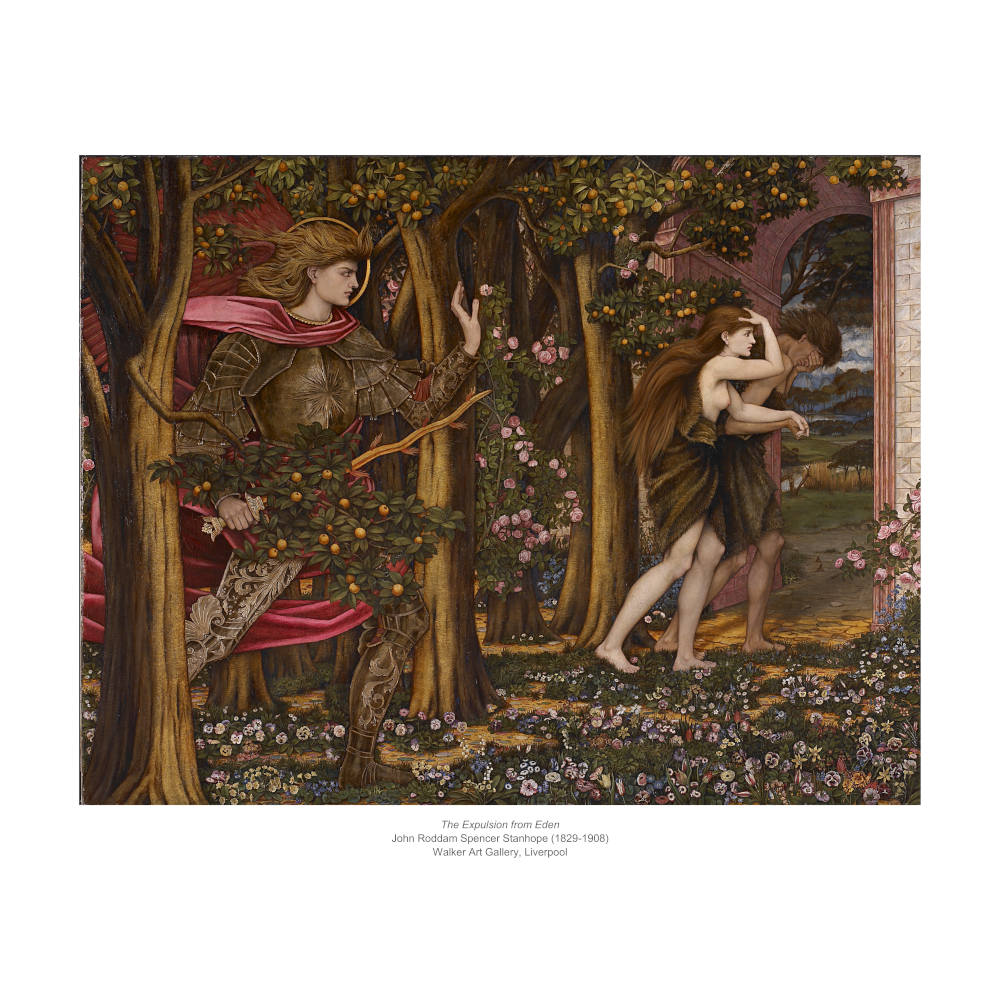 The Expulsion from Eden print
