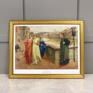 Dante and Beatrice print